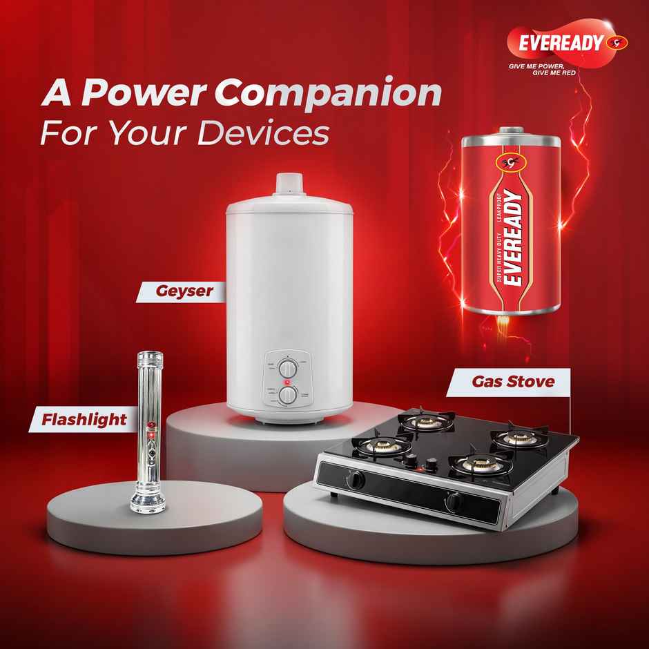 Eveready Carbon Zinc D Battery | 3X EMD Power