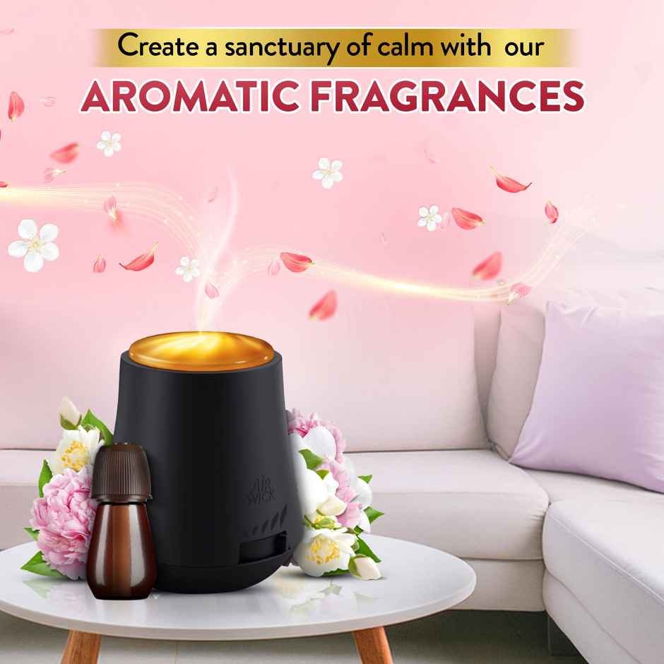 Airwick Essential Mist Automatic Fragrance Mist Diffuser Refill, Peony & Jasmine Blossom