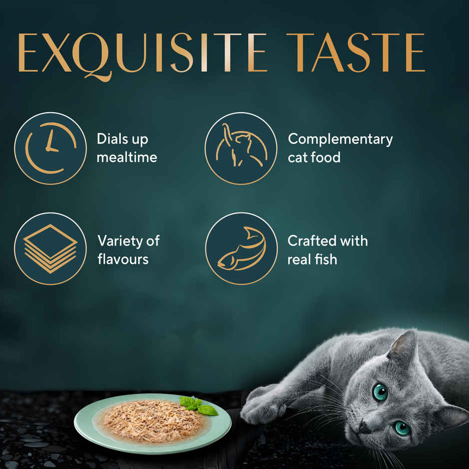 Sheba Fine Adult Chicken with Tuna in Gravy Wet Cat Food Combo