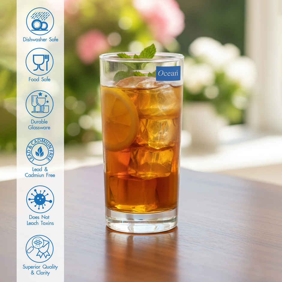 Ocean Finline Water Glass | 280 ml | 6 pcs