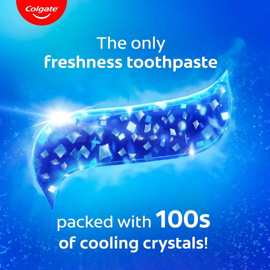 Colgate MaxFresh Toothpaste, Blue Gel Paste with Menthol for Super Fresh Breath (Peppermint Ice) Combo 