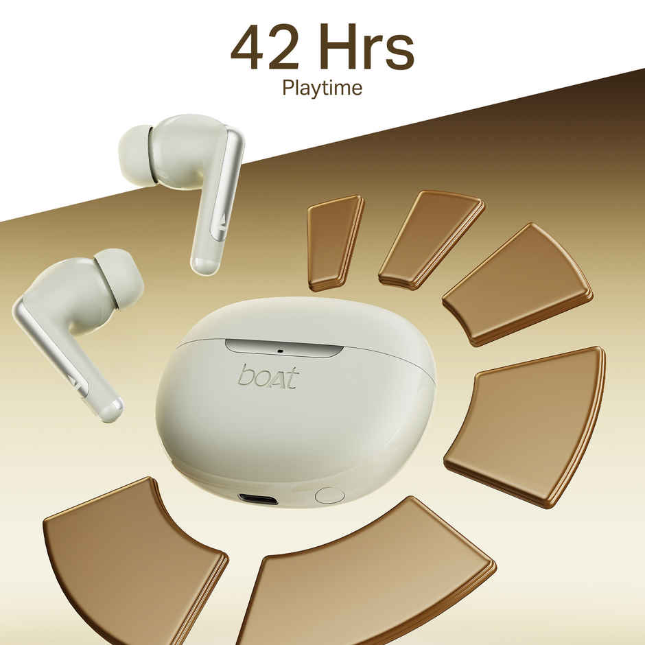 boAt Airdopes 141 Elite ANC | White