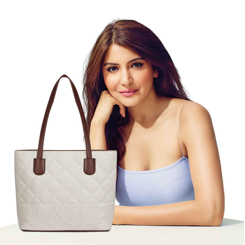 Lavie Womens Quilt Jossie Tote Handbag | Off White
