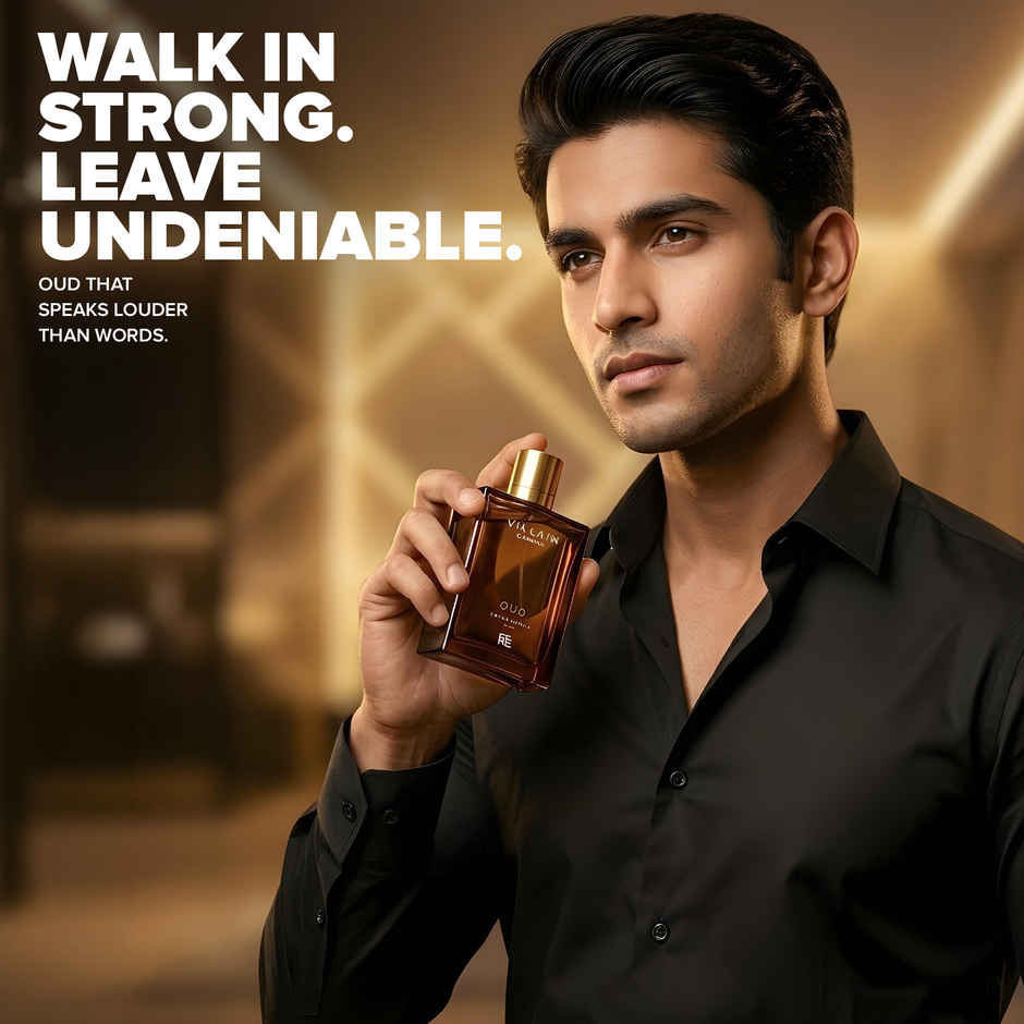 VILLAIN Oud Perfume for Men | Spicy Oud & Sandalwood EDP | Long Lasting