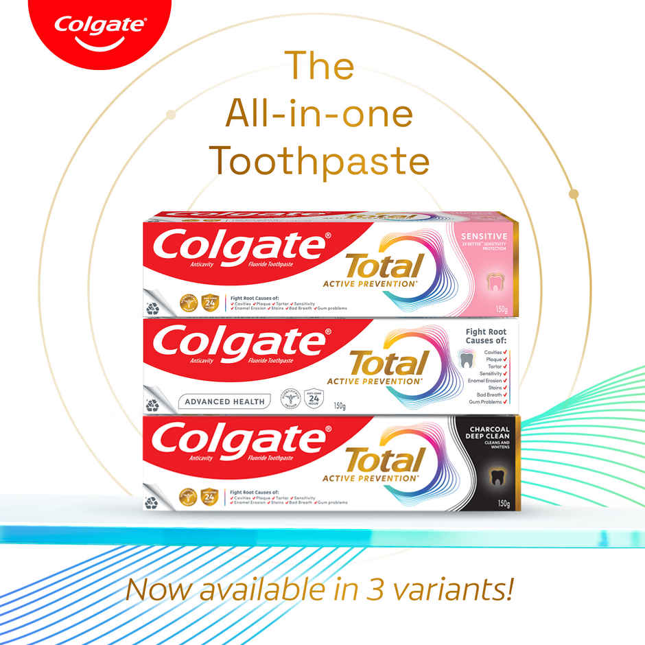 Colgate Total Charcoal Deep Clean Antibacterial Toothpaste