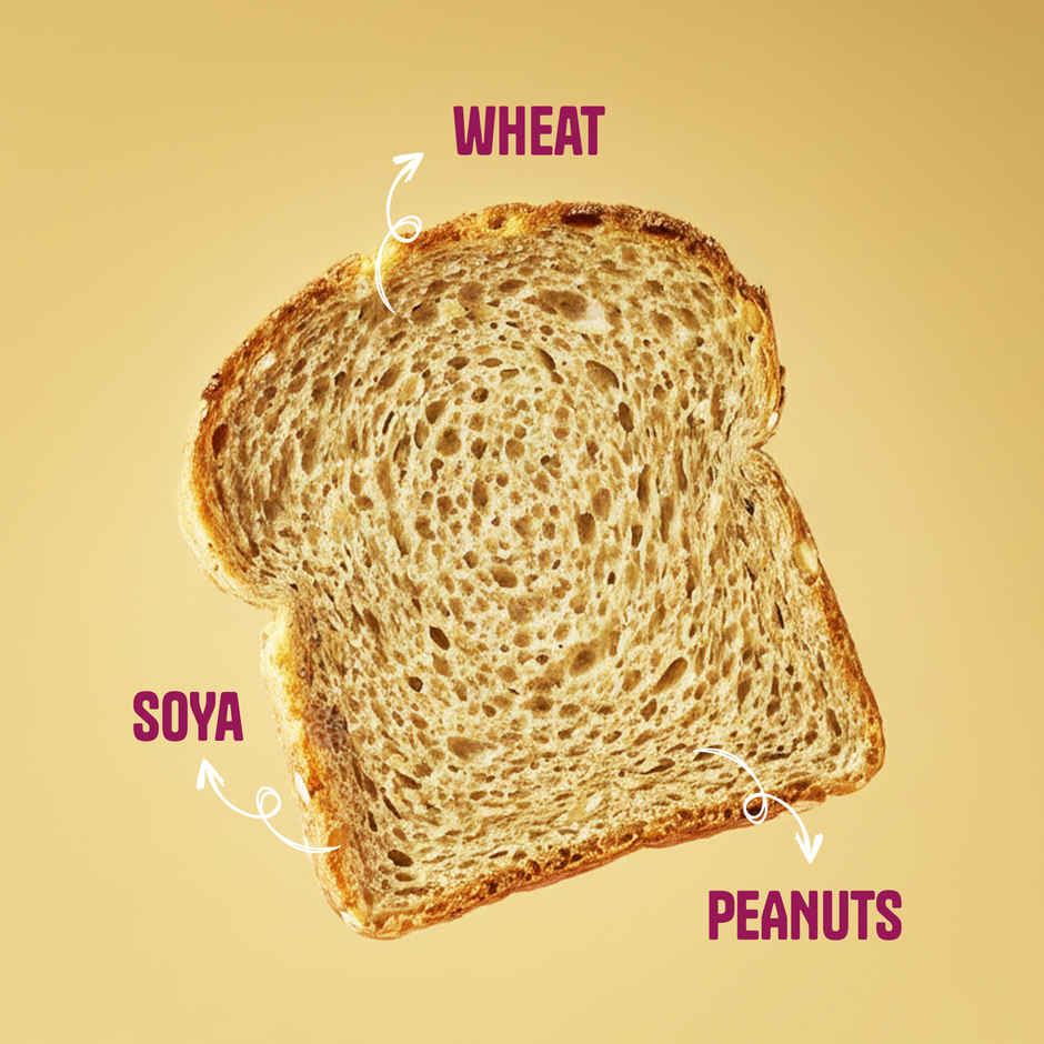 Protein Chef 37g Protein Brown Bread, No Maida No Preservatives