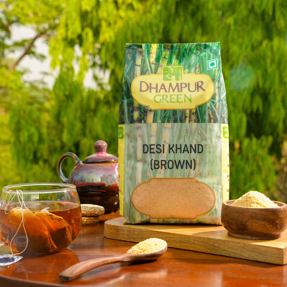 Dhampur Green Natural Desi Khand (Brown)