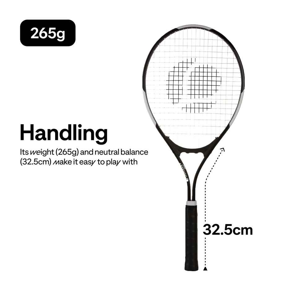 Decathlon Artengo Aluminium Tennis Racket | Black