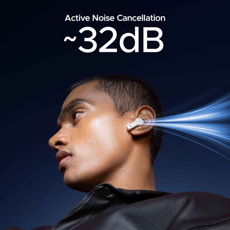 boAt Nirvana Space With 360 Spatial Audio, Anc(~32Db), 100Hrs Playback, Asap Charge