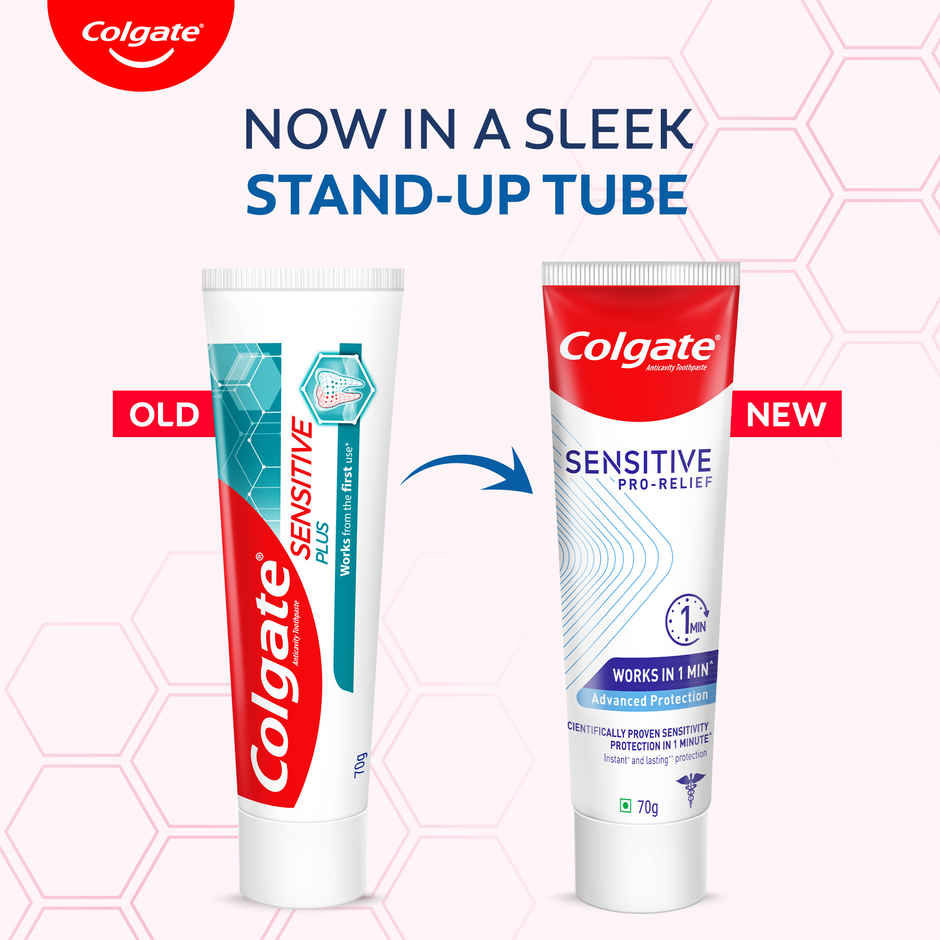 Colgate Sensitive Pro Relief Toothpaste Sensitivity Relief Pro Argin Technology