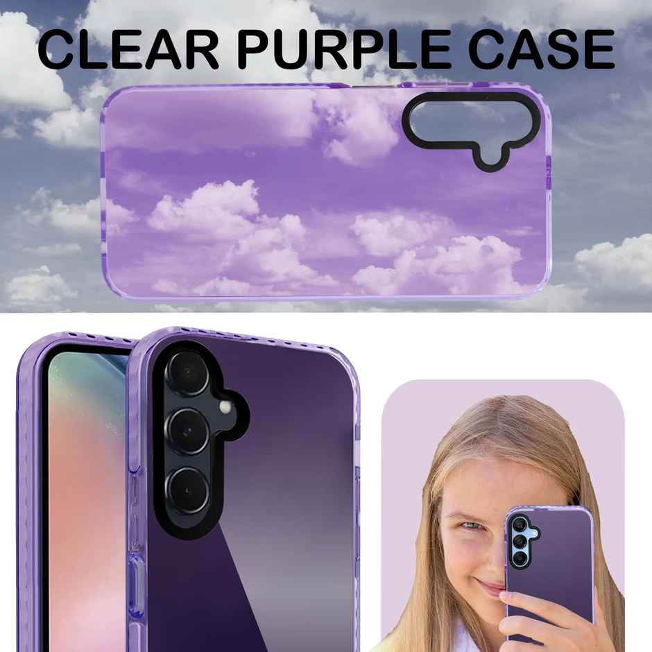 Artistque Case for Samsung Galaxy A55 5g / Samsung A55 Back Cover | ultra Stylish Transparent Cover