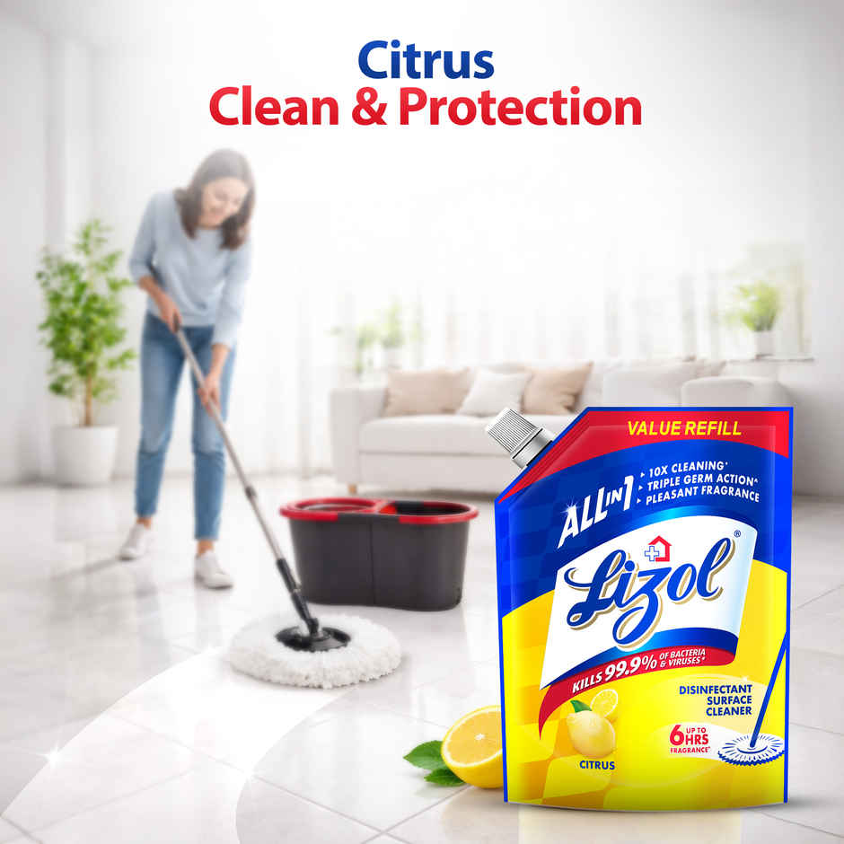 Lizol Citrus Floor Cleaner Liquid