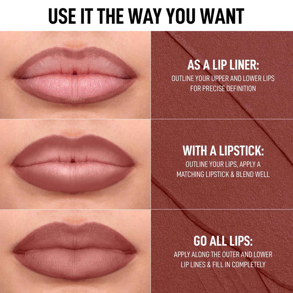 RENEE Curve Lip Liner - Mocha Drizzle