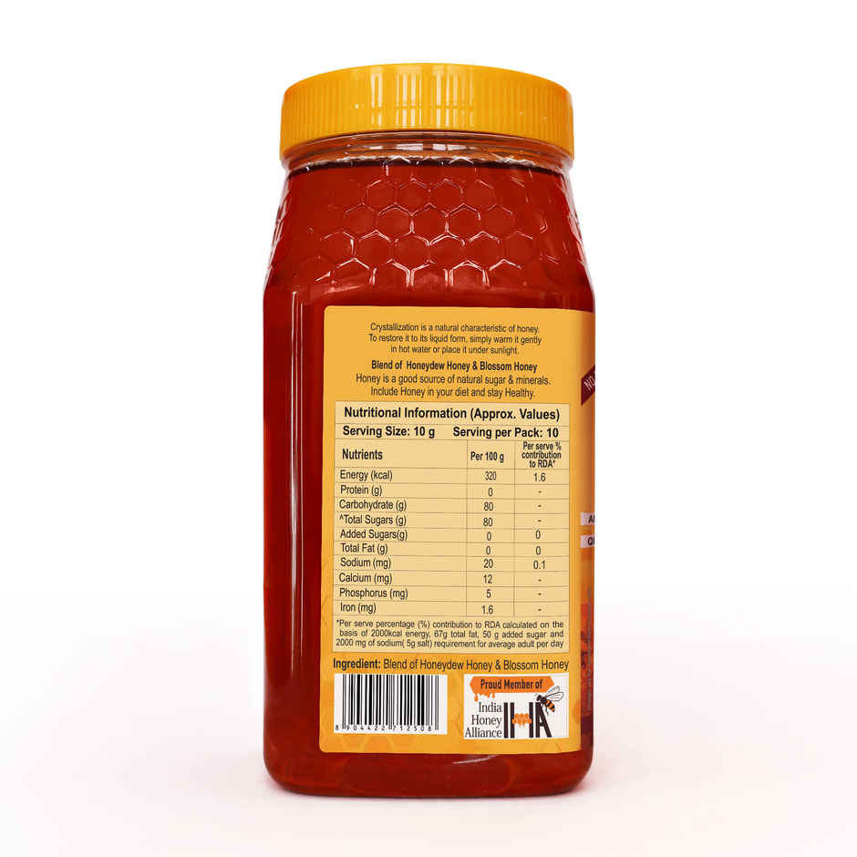 Patanjali Pure Natural Honey - No Added Sugar