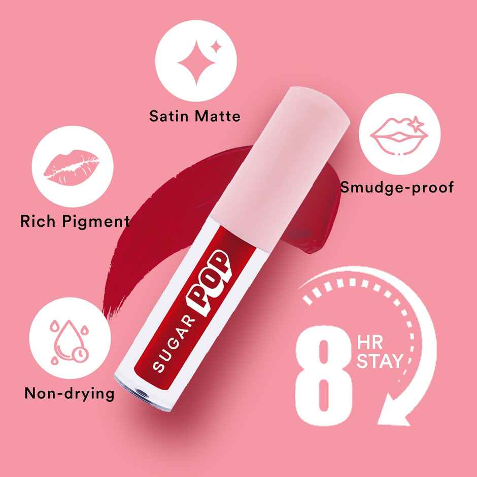 SUGAR POP Lipstick | Ruby | Smudge Proof