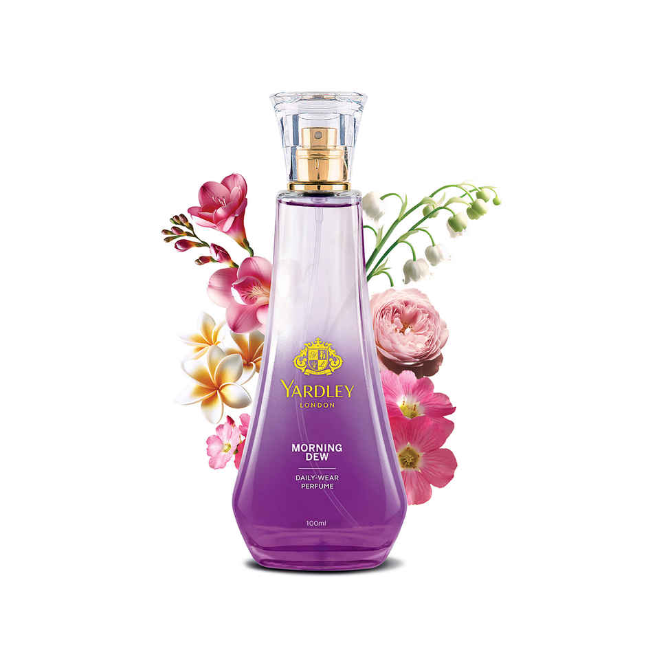 Yardley London Morning Dew Perfume Fresh Floral Scent for Women