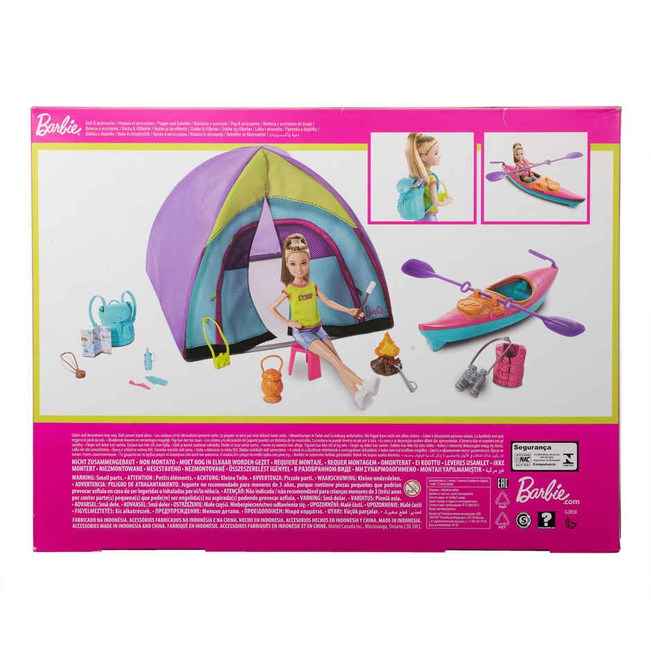 Barbie Team Stacie Doll Outdoor Adventure Set