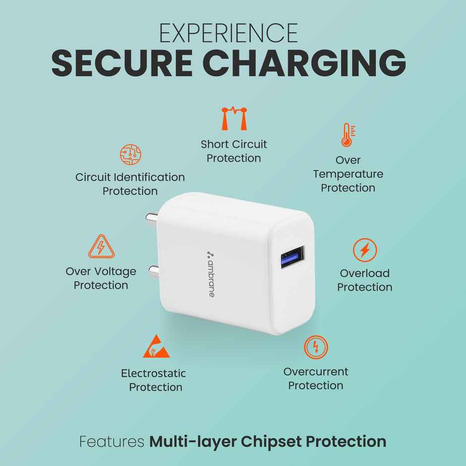 Ambraneraap M10 White Without Cable