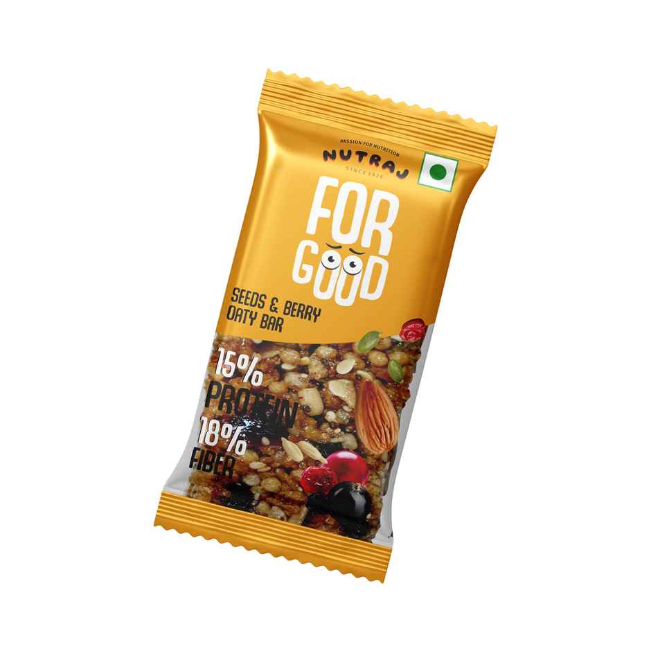 Nutraj For Good Seeds & Berry Oaty Bar