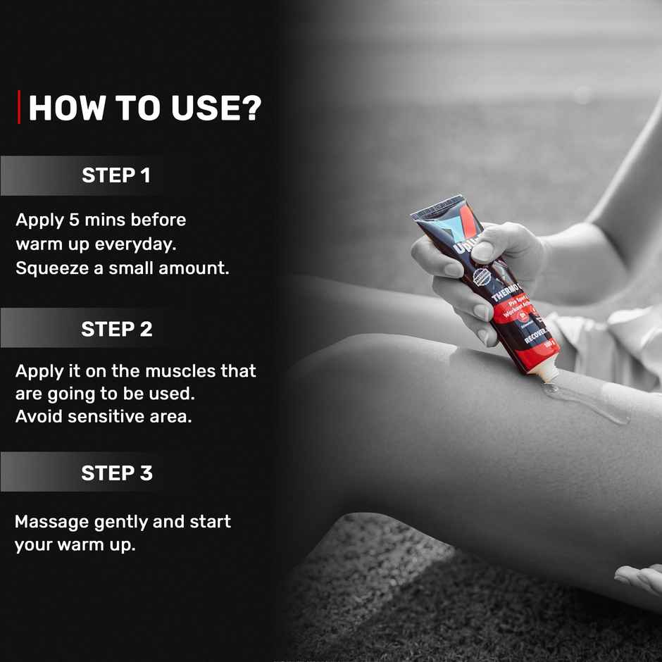 UpUrFit Thermo Gel for Stiffness and Pain Relief | Heat Therapy