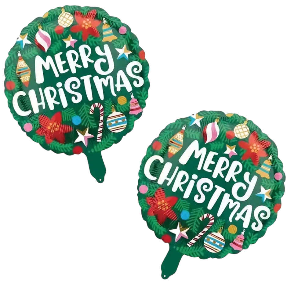 Santa Claus Foil Balloon For Christmas Decoration | Assorted Colour And Design | Se7en