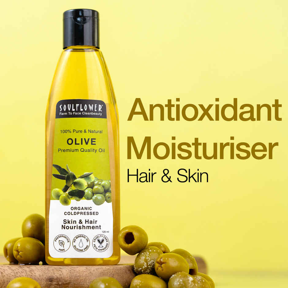 Soulflower Cold Pressed Olive Oil