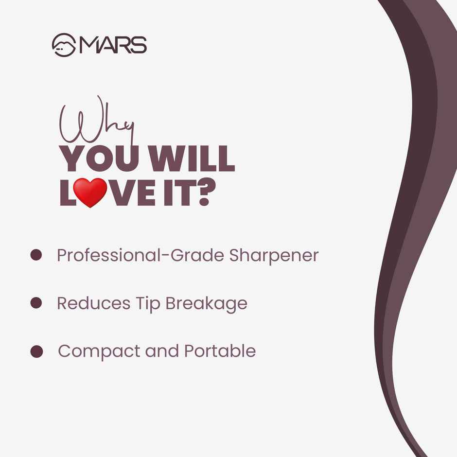 MARS Cosmetics 2 in 1 Dual Sharpener