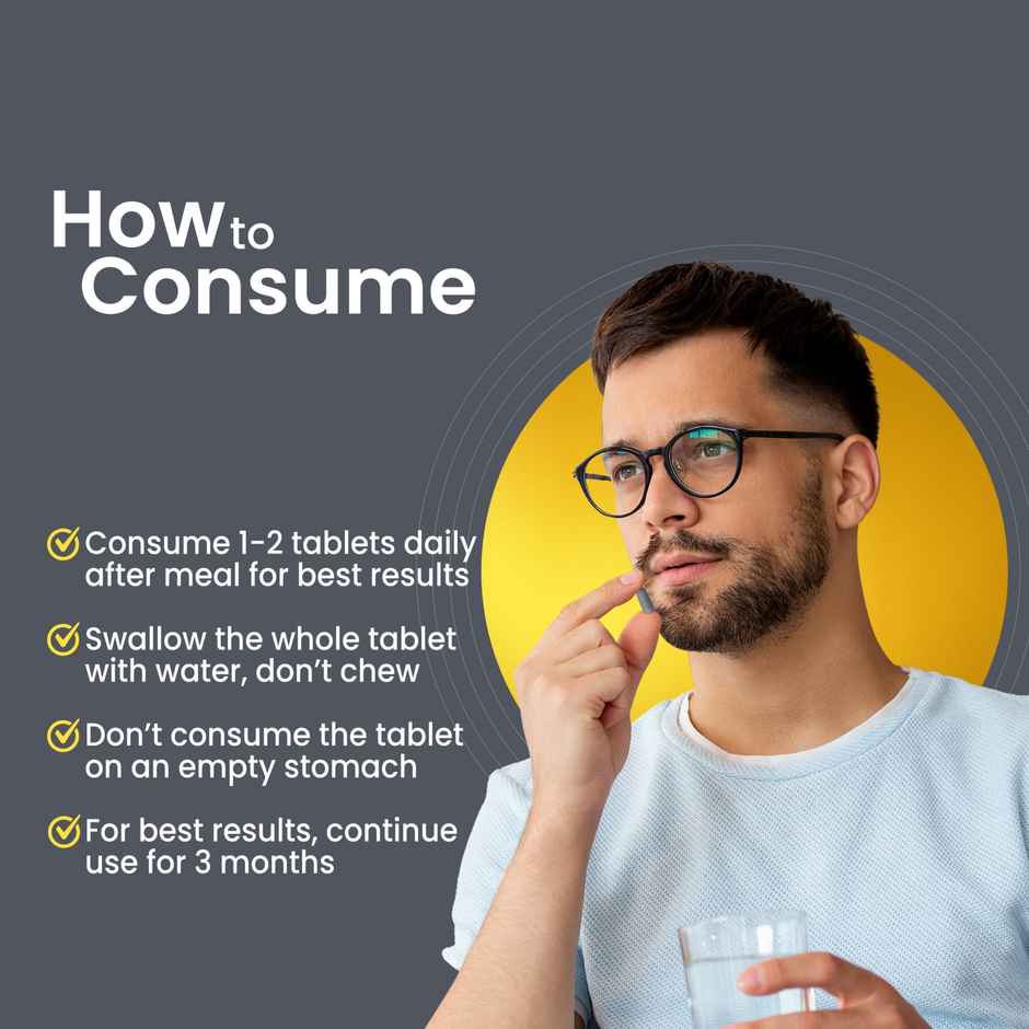 Dr. Morepen Testo Boost Testosterone Supplement For Men with Ashwagandha