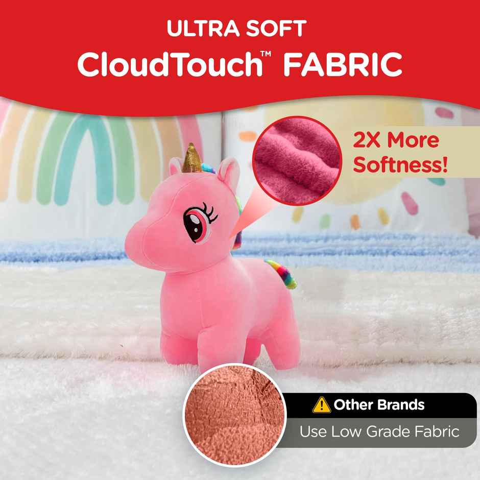 Michelle's Unicorn Pink Plush Soft Toy for Kids and Adult | Perfect For Gifting