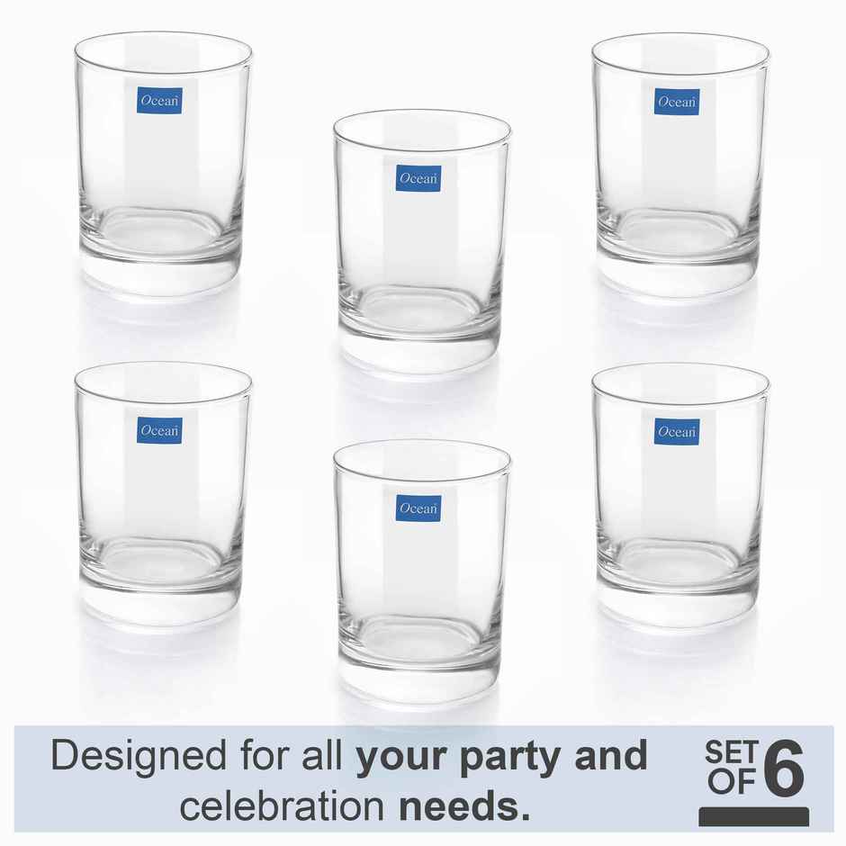 San Marino Whisky Glass | 6 pcs | 385 ml | Ocean Glassware