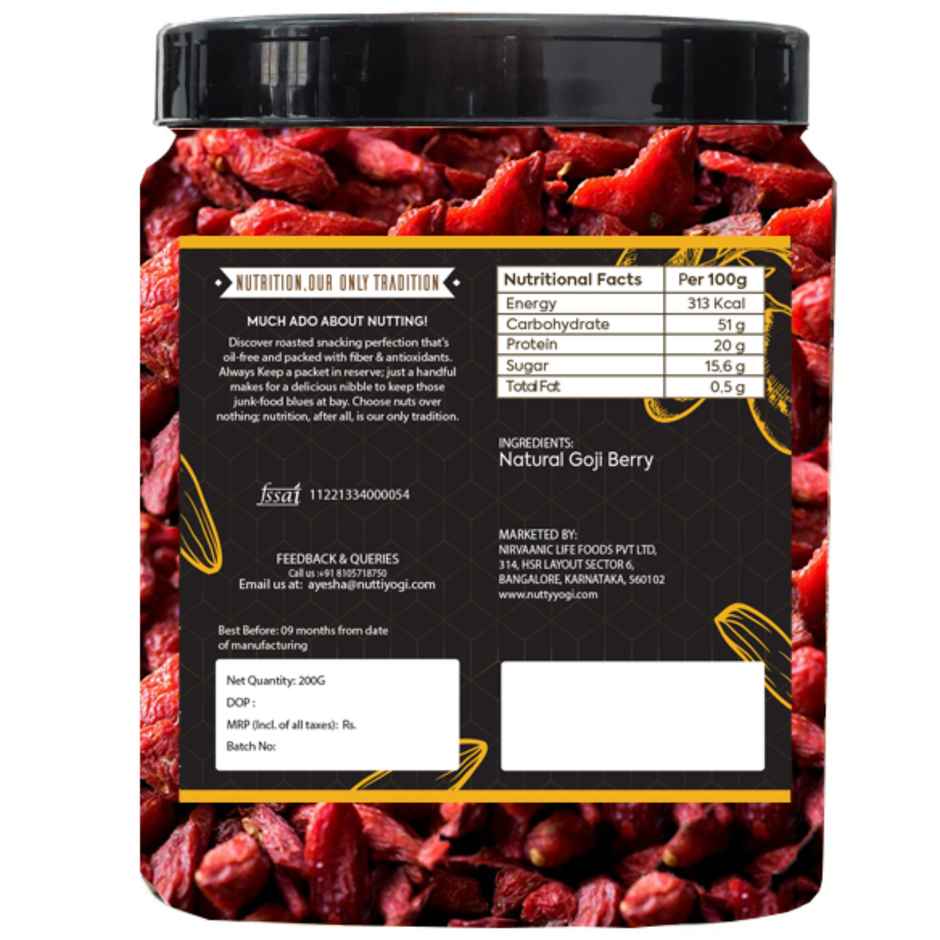 Nutty Yogi Dried Goji Berries