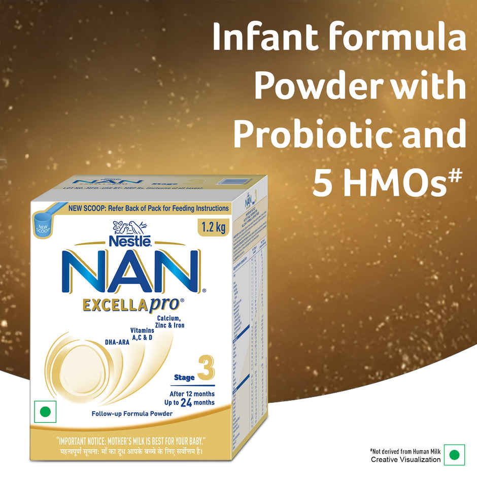 Nestle Nan Excella Pro Stage 3 Follow-up Formula Milk Powder (After 12 Months)