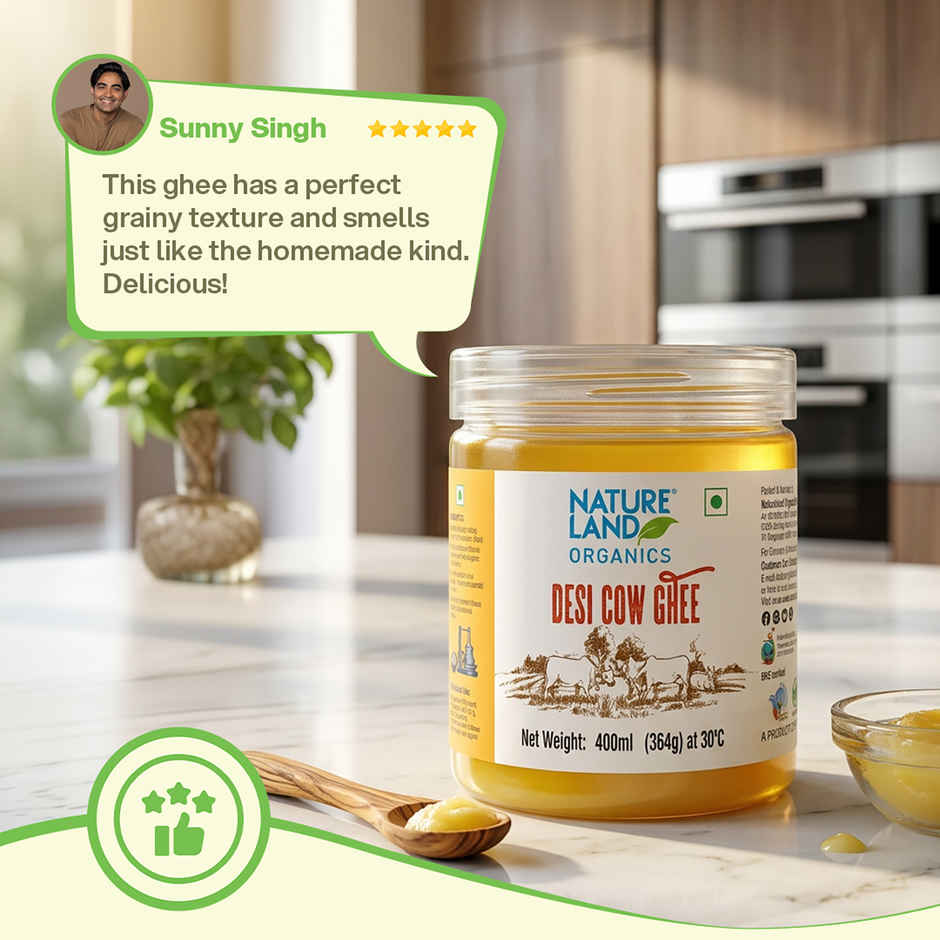 Natureland Organics Desi Cow Ghee