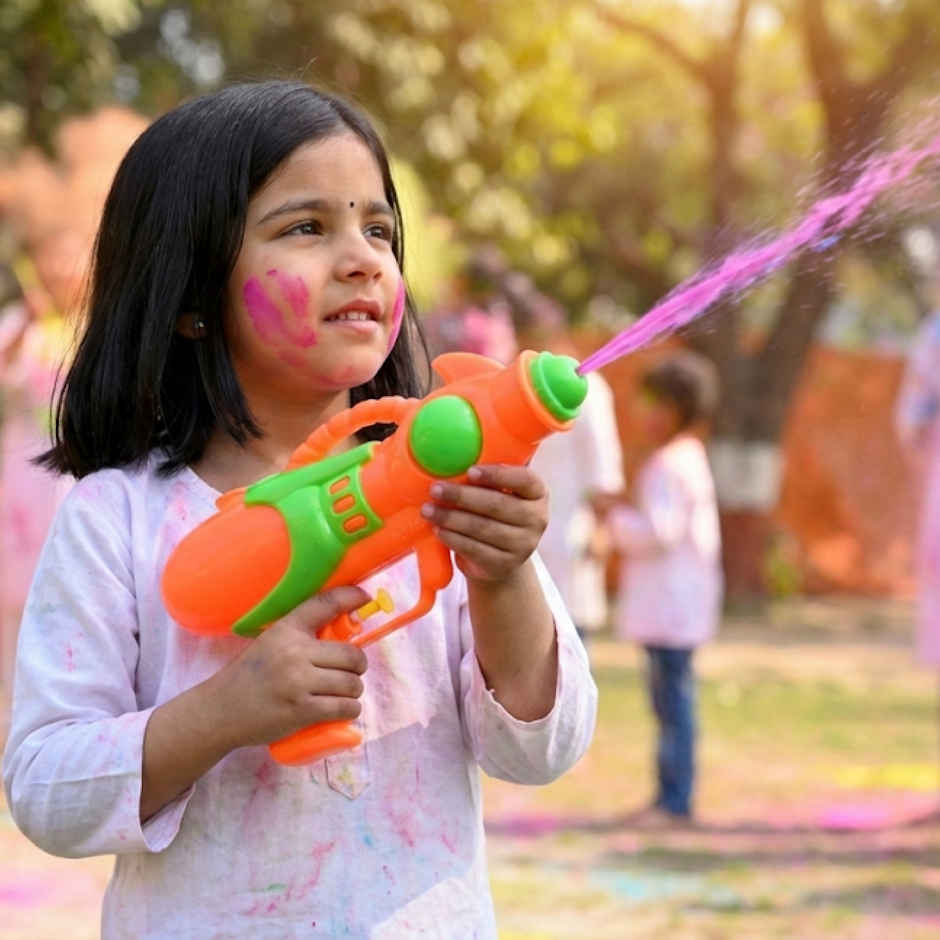 Water Gun Toys for Holi | Assorted | Tomuncle