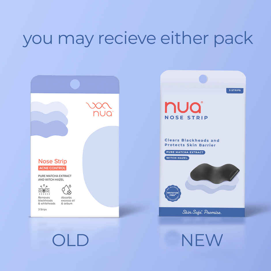 Nua Nose Strip (1pc) & Nua Hydrocolloid And Salicylic Acid Pimple Patches (36pc) Combo