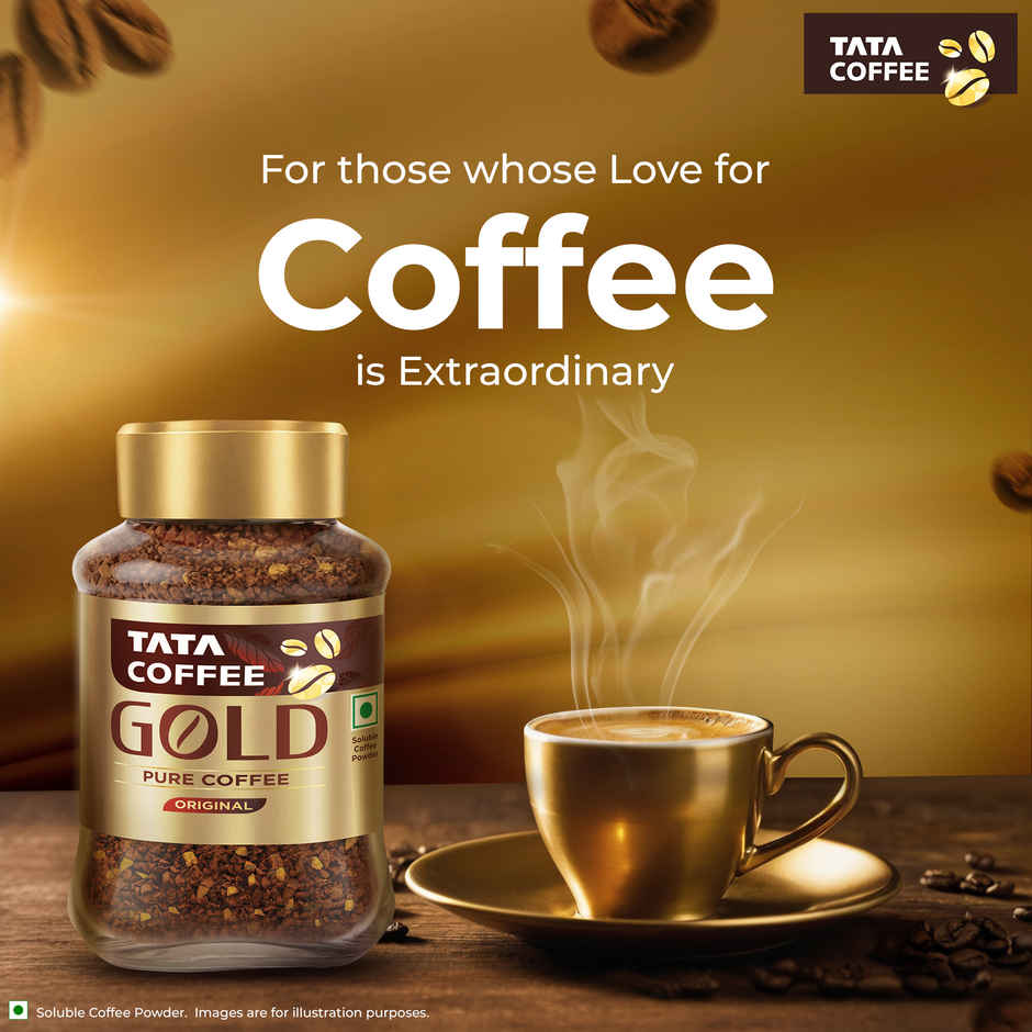 Tata Coffee Gold Absolutely Pure Instant Coffee