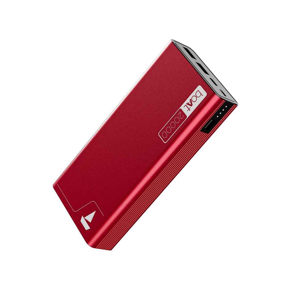boAt 20000 mAh Power Bank w/ 2-Way 22.5W Fast Charging & Smart Power Management - PB400 (Martian Red)
