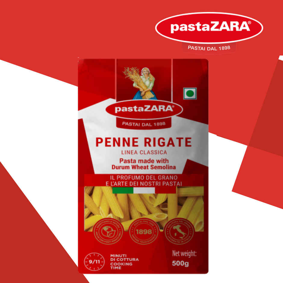 Pasta Zara Authentic Italian Pasta | Penne Rigate