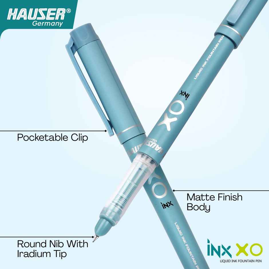 Hauser Xo Fountain Pen (Colour May Vary)