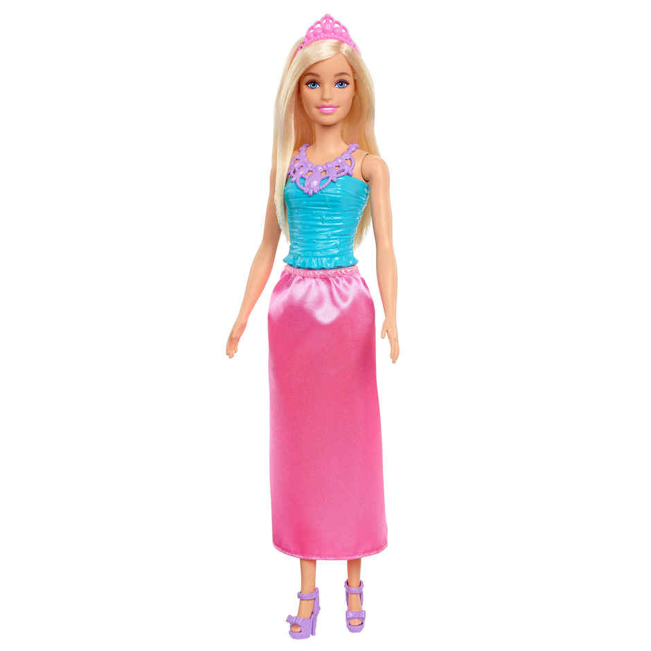 Barbie Dreamtopia Princess Doll Blonde Pink Skirt and Tiara