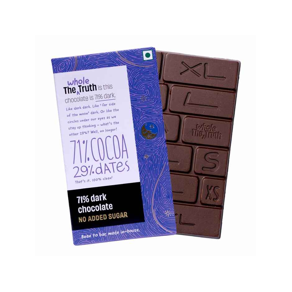 The Whole Truth 71% Dark Chocolate | Rich & Chocolatey