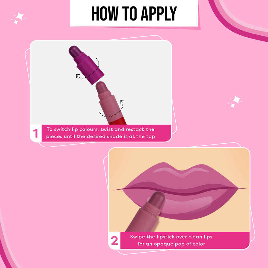 SUGAR POP 4 In 1 Lip Twist 01