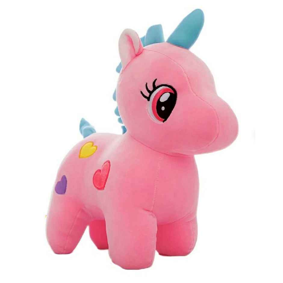 Sterling Unicorn Teddy Bear Plush Soft Toy Animal Baby Boys & Girls 25 Cm - Pink
