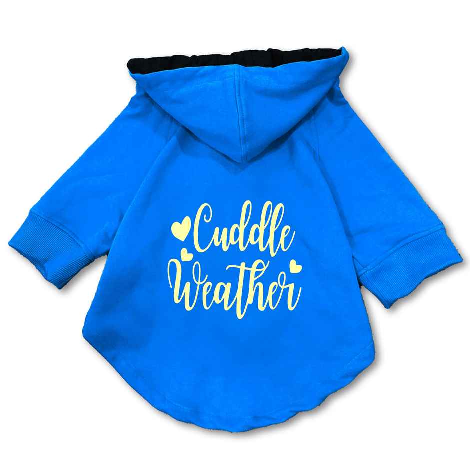 Pawsindia Dog Hoodie - Cuddle Weather | S - Red
