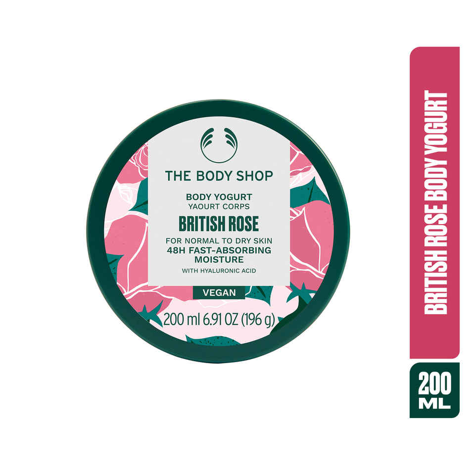 The Body Shop British Rose Showering Delight Gift Set