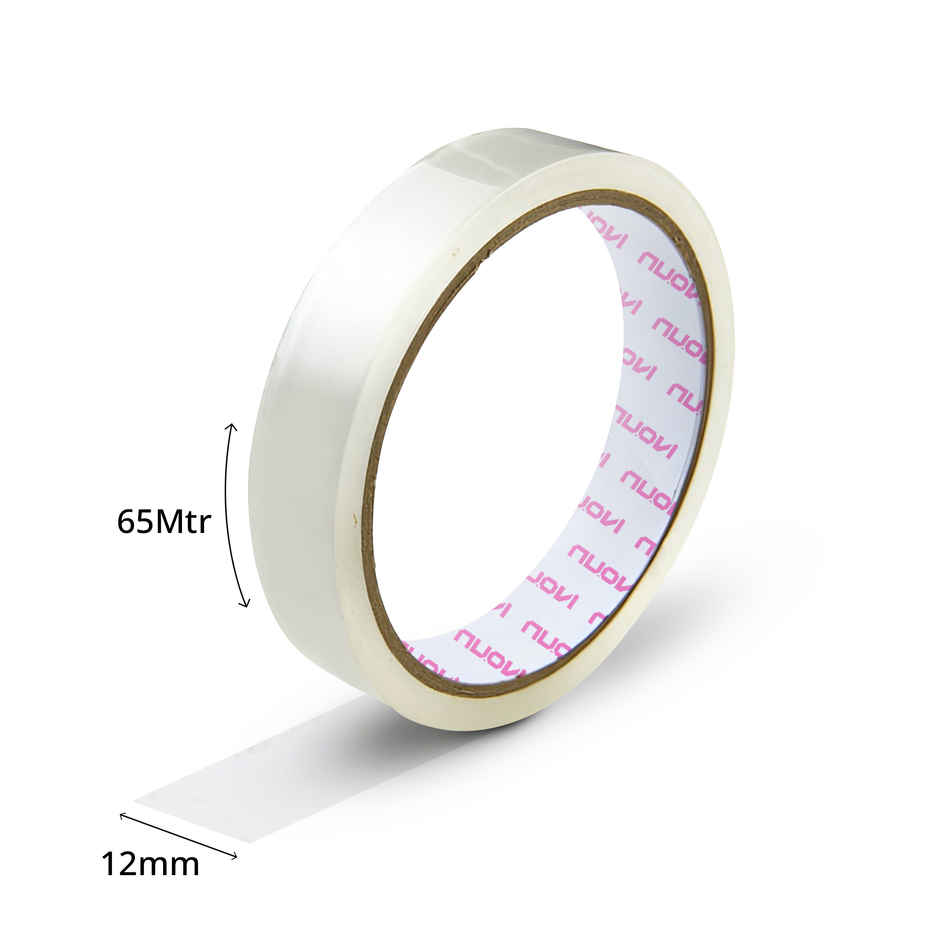 Nuovi BOPP Tape | Transparent - 12 mm x 65 m, 42 Microns