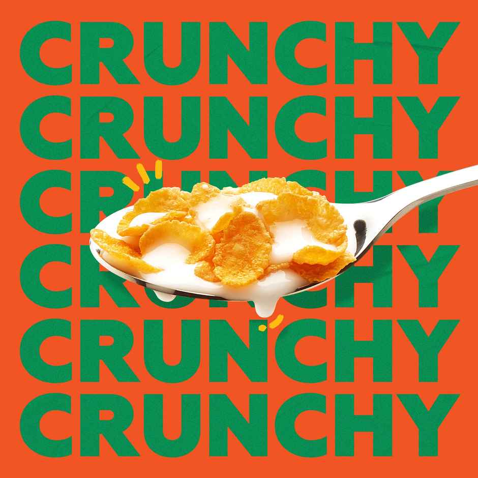 Yoga Bar Cornflakes Original Crunchy Breakfast cereals with Probiotics, High Fibre Pouch