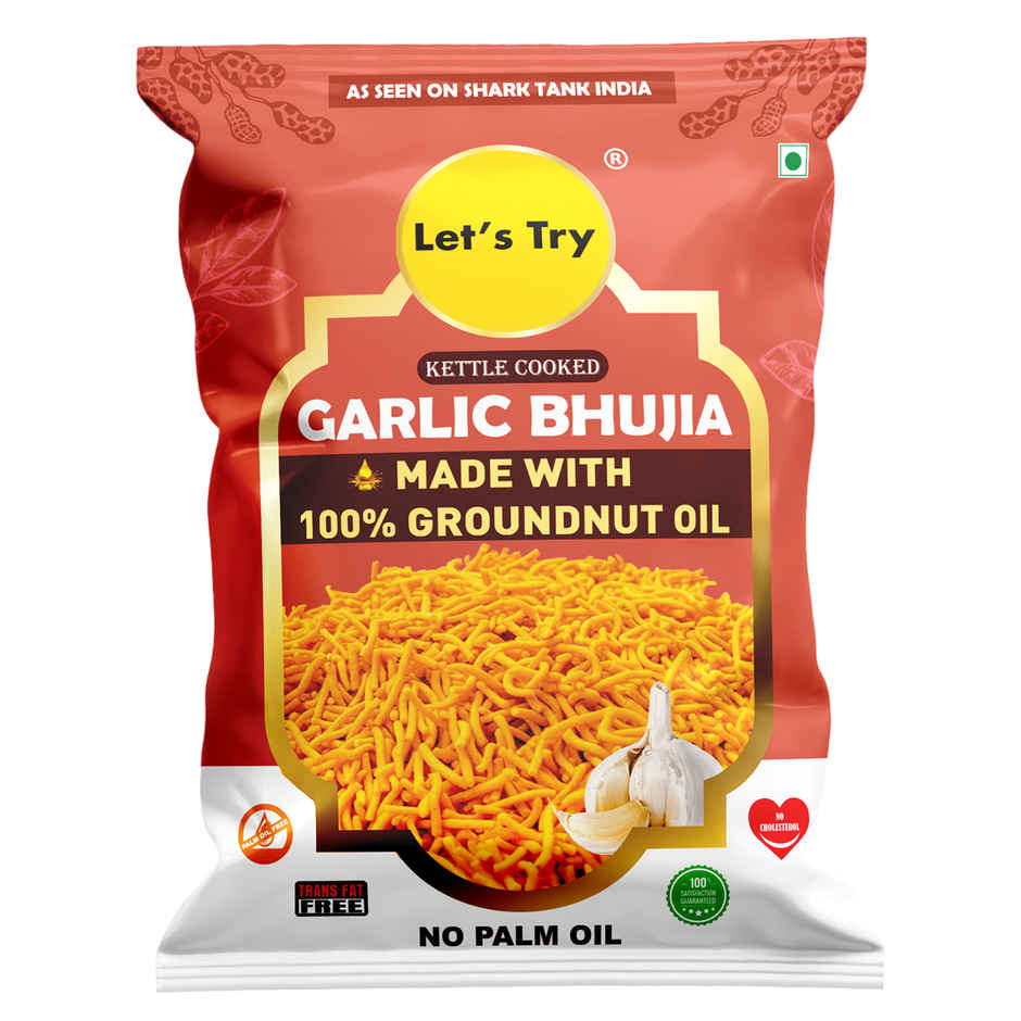 Let's Try Garlic Bhujia
