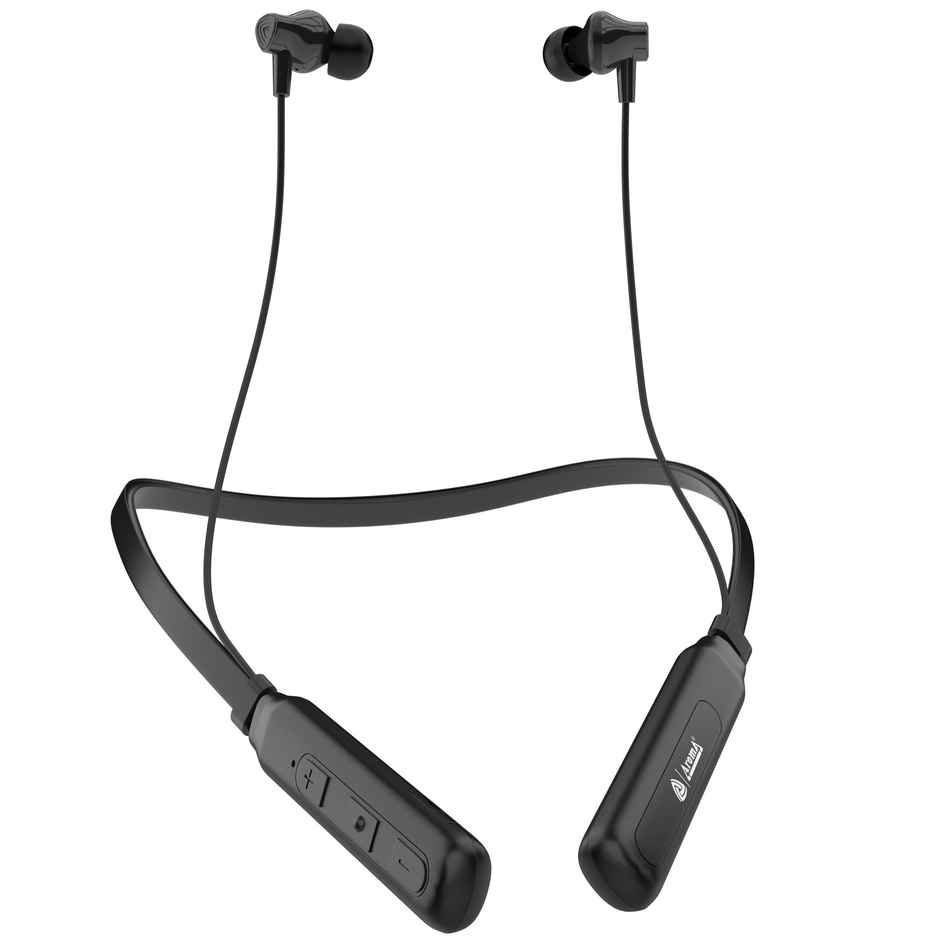Aroma NB119 Pro Belief Upto 48H Playtime Fast Charging Dual Pairing Neckband Bluetooth Black
