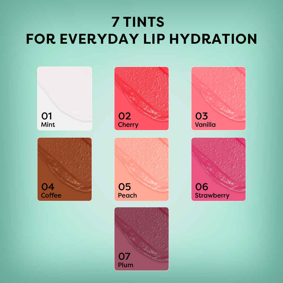 Sugar Pop Matte Lipcolour - 04 Raspberry(1.6ml) & Sugar Pop Nourishing Lip Balm 06 Strawberry(4.5gms) Combo